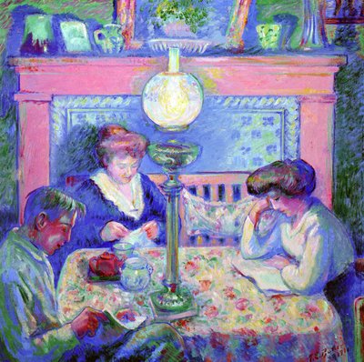 After Dinner, 1911 by Theodore Earl Butler